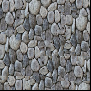 Seam Finding Quilted Stone Image